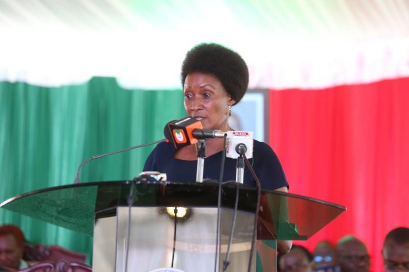 File image of TSC CEO Nancy Macharia.